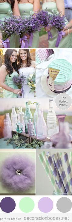 Ideas para decorar una boda en tonos lavanda
