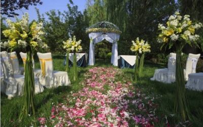 Ideas para decorar el jardín para una boda