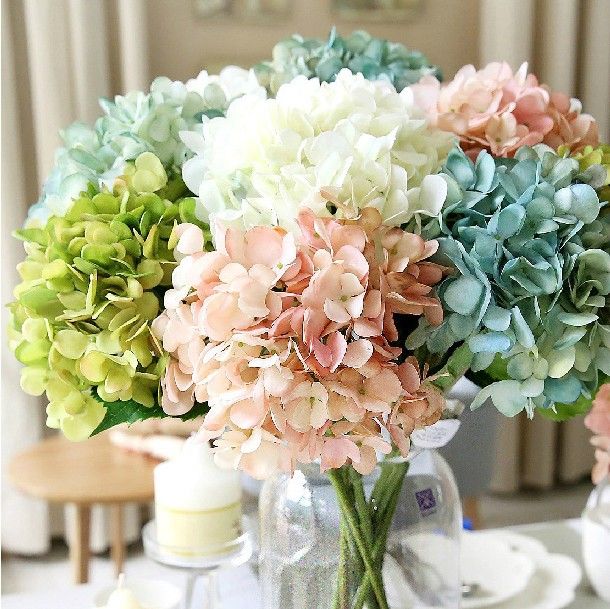 Flores bodas hortensias