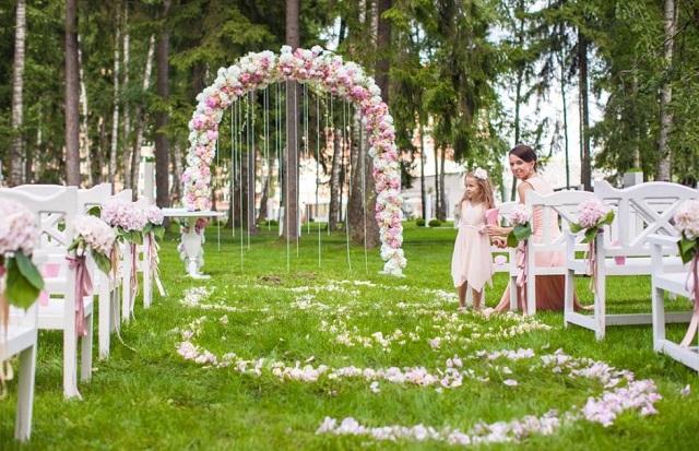 Flores ceremonia boda