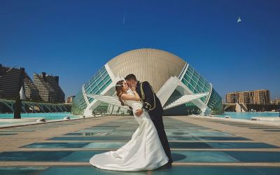 Dónde hacer fotografías de bodas en Valencia
